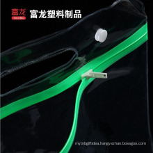 High quality custom pvc clear drawstring bag